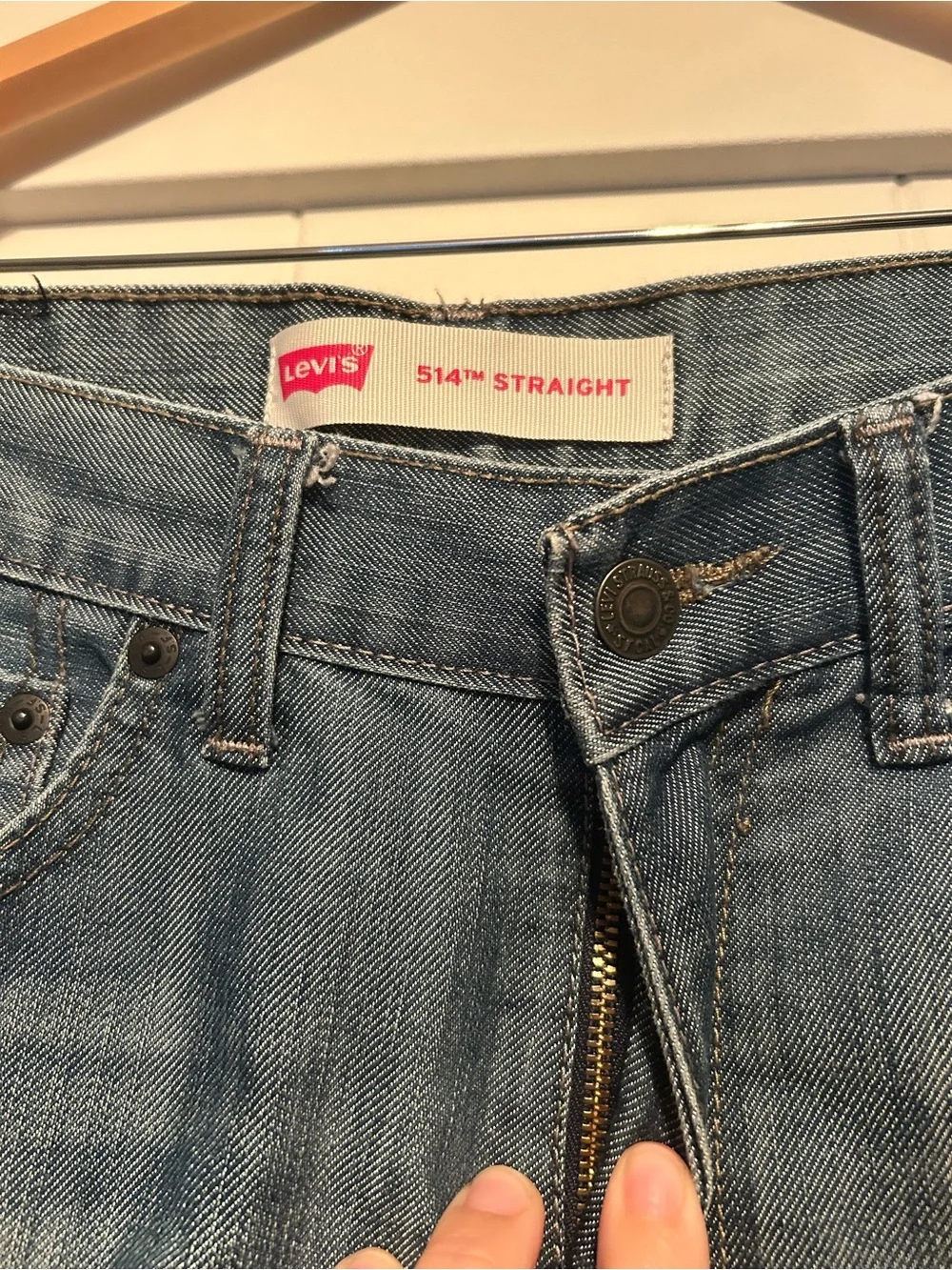 Levi's Kid’s Red Tag 514 Straight Leg Jeans Size 16 Regular